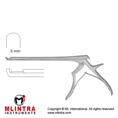 Ferris-Smith Kerrison Punch 40° Forward Up Cutting Stainless Steel, 18 cm - 7" Bite Size 5 mm